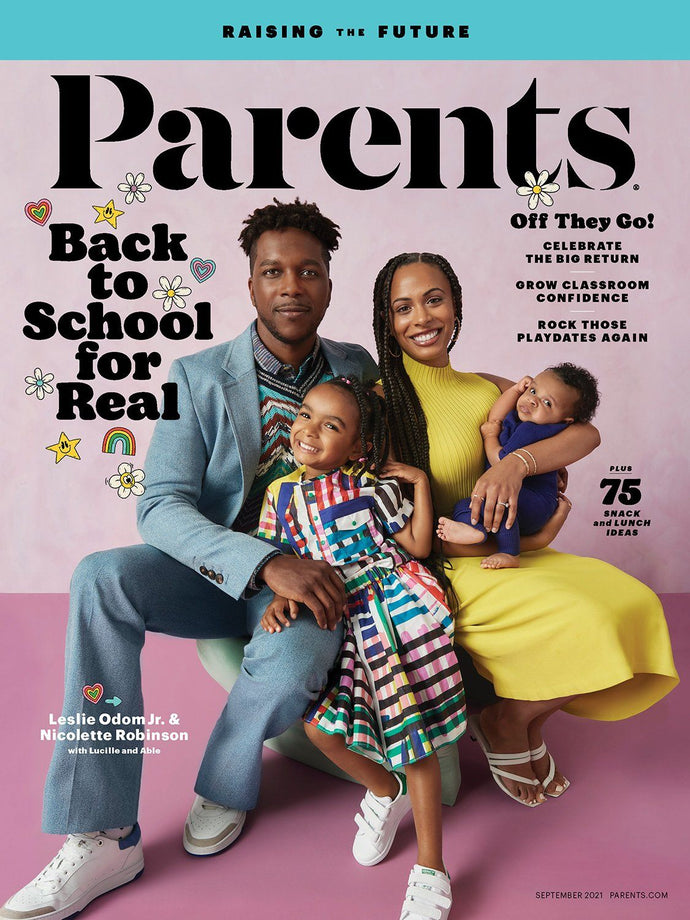 Parents | 'Hamilton' Star Leslie Odom Jr. and Waitress Star Nicolette Robinson (wearing BAYOU) on the Important Lessons They Pass on to Their Children