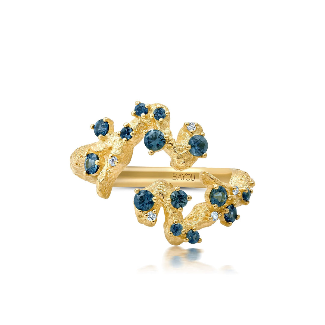 30Open Moonscape Sapphire Ring Jewelry Bayou with Love