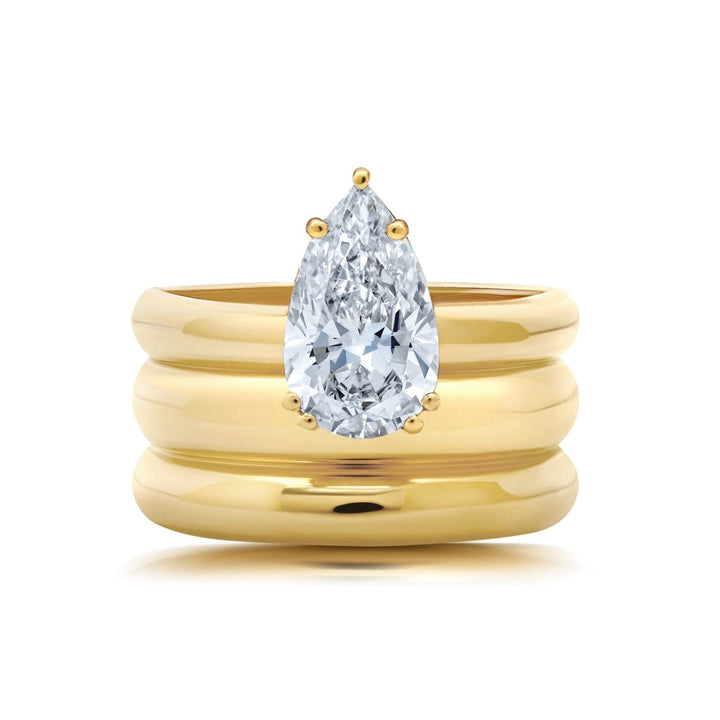 NEW Pear Diamond Cigar Band Bayou with Love