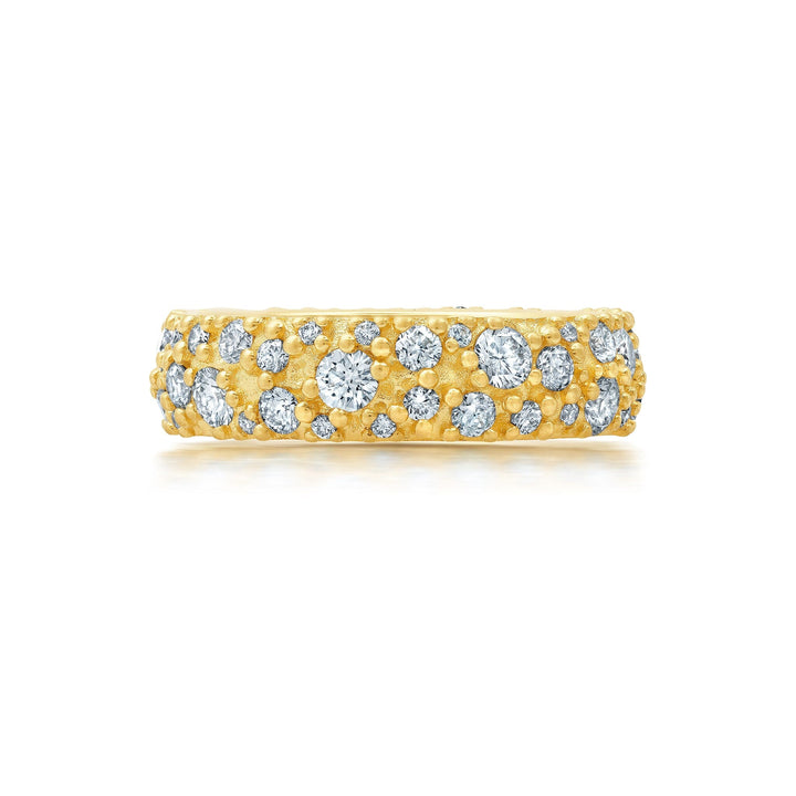 BWLV_R1028 Large Diamond Constellation Band Bridal Jewelry Bayou with Love