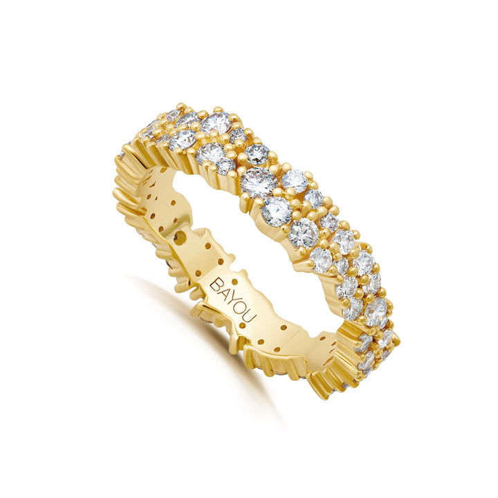 BWLV_R1053 Rain of Stars Band Bridal Jewelry Bayou with Love