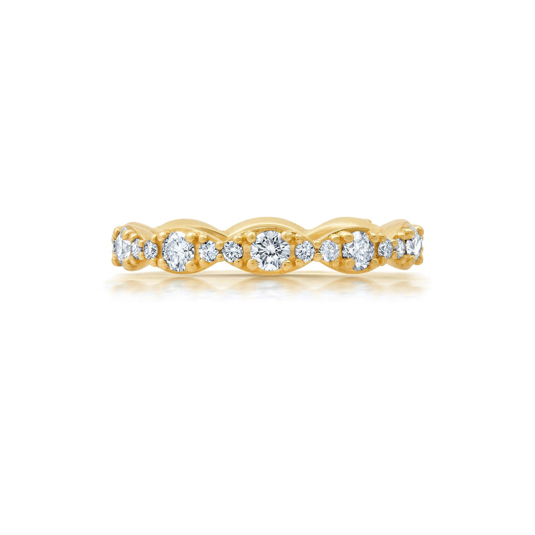 BWLV_R1065 Diamond Band Bridal Jewelry Bayou with Love