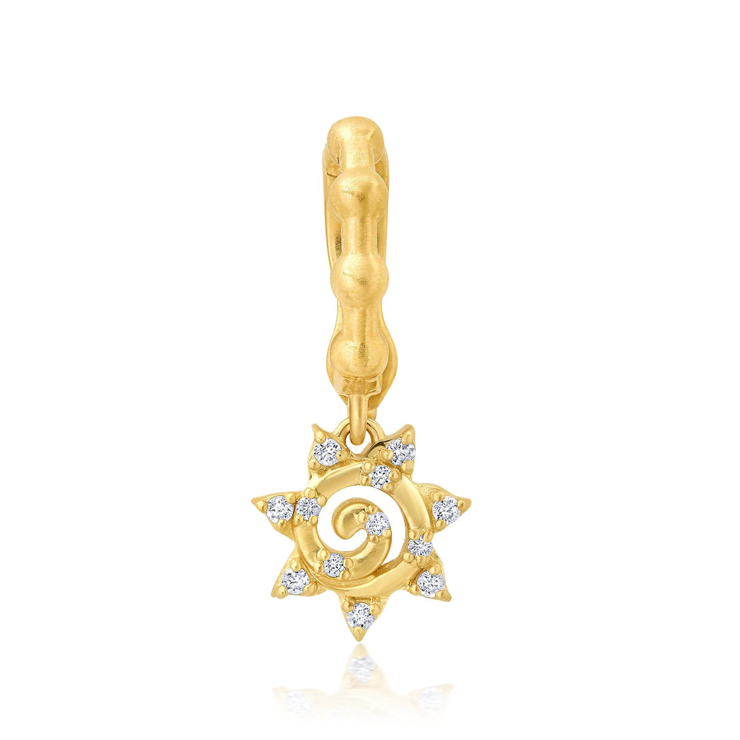 47 Diamond Pavé Sol Necklace Jewelry Bayou with Love