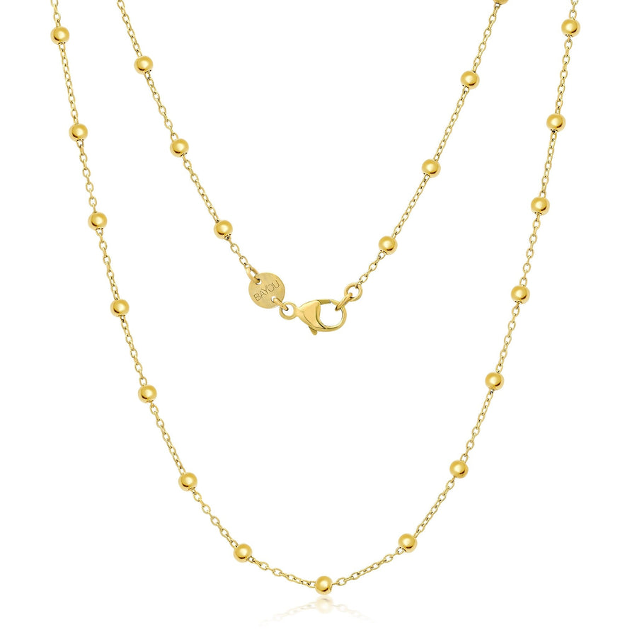 49 Beaded Solar Chain Necklace Jewelry Bayou with Love
