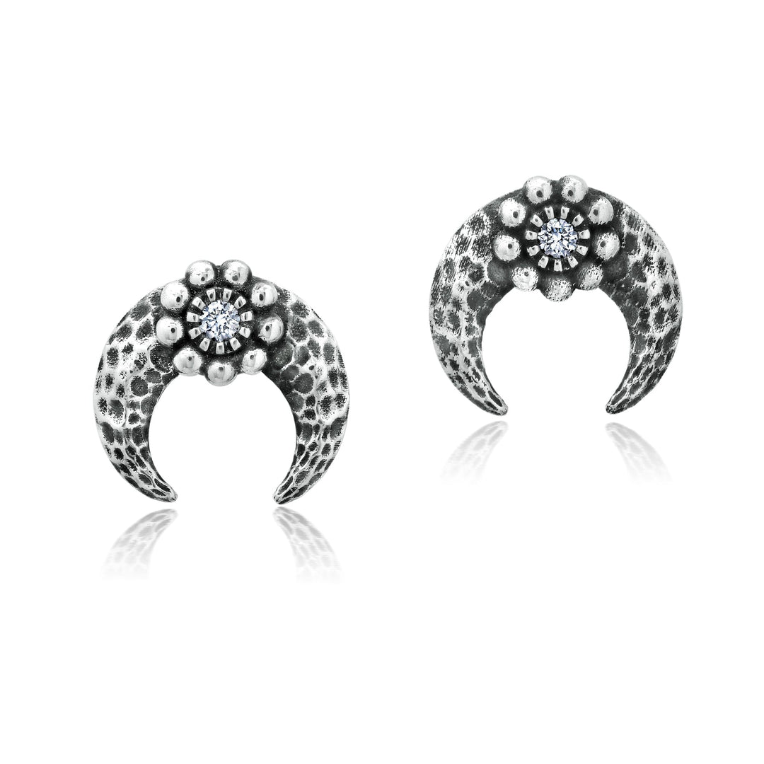 88Diamond Soleil Najas Squash Blossom Studs Jewelry Bayou with Love