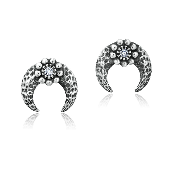 88Diamond Soleil Najas Squash Blossom Studs Jewelry Bayou with Love