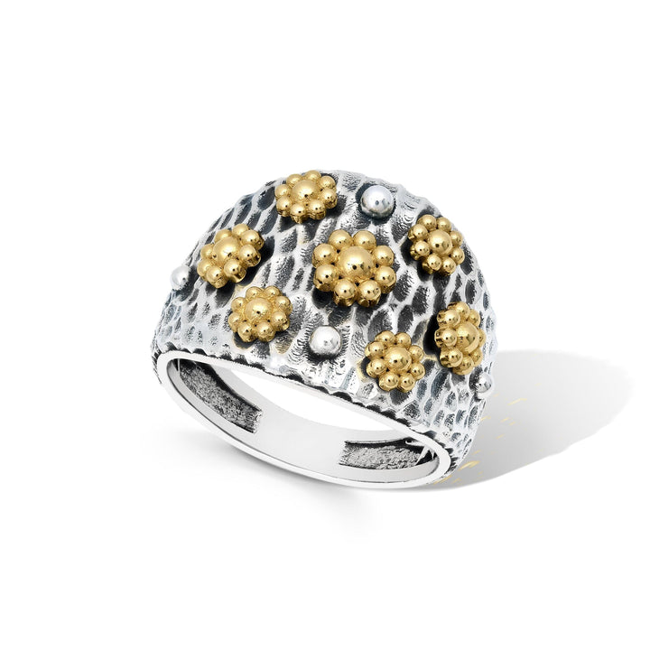 Flower Soleil Cigar Band Jewelry Bayou with Love