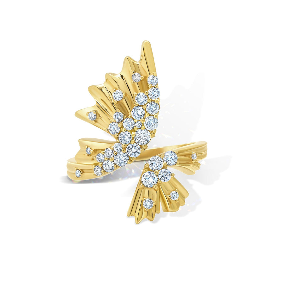 71 Open Diamond Butterfly Ring Jewelry Bayou with Love