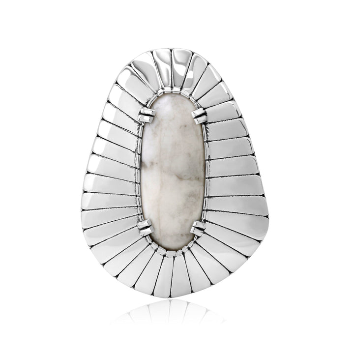 Limpet Magnesite Ring Jewelry Bayou with Love