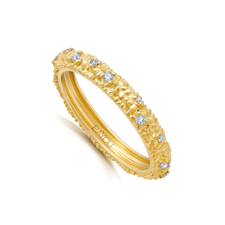BWLV_R1071 Diamond Constellation Band Bridal Jewelry Bayou with Love