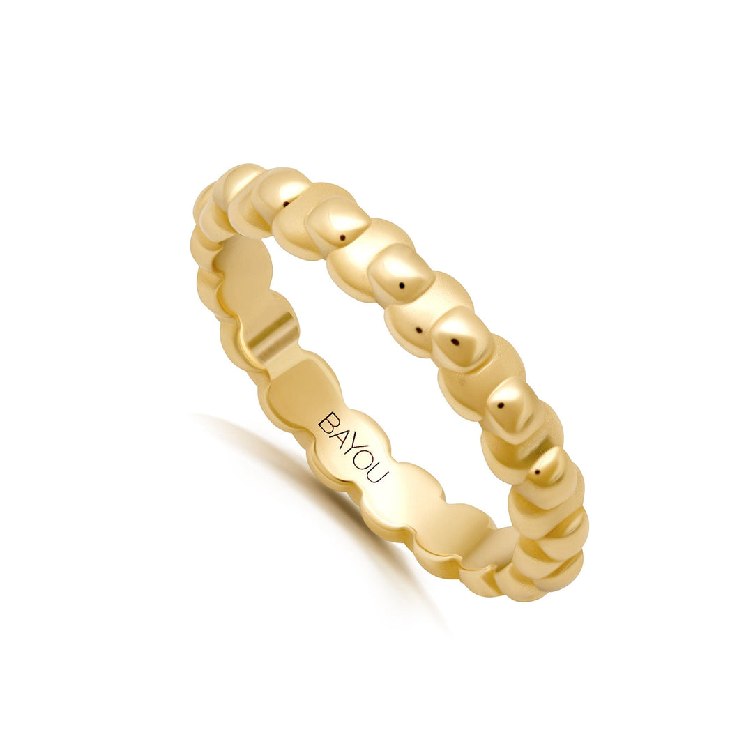 BWLV_R1062 Moon Bubble Band Bridal Jewelry Bayou with Love