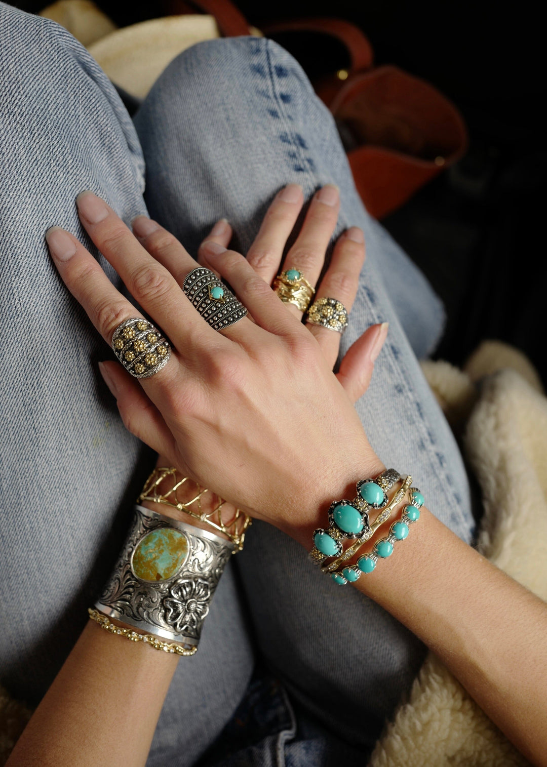 Braided Soleil Cigar Band Jewelry Bayou with Love