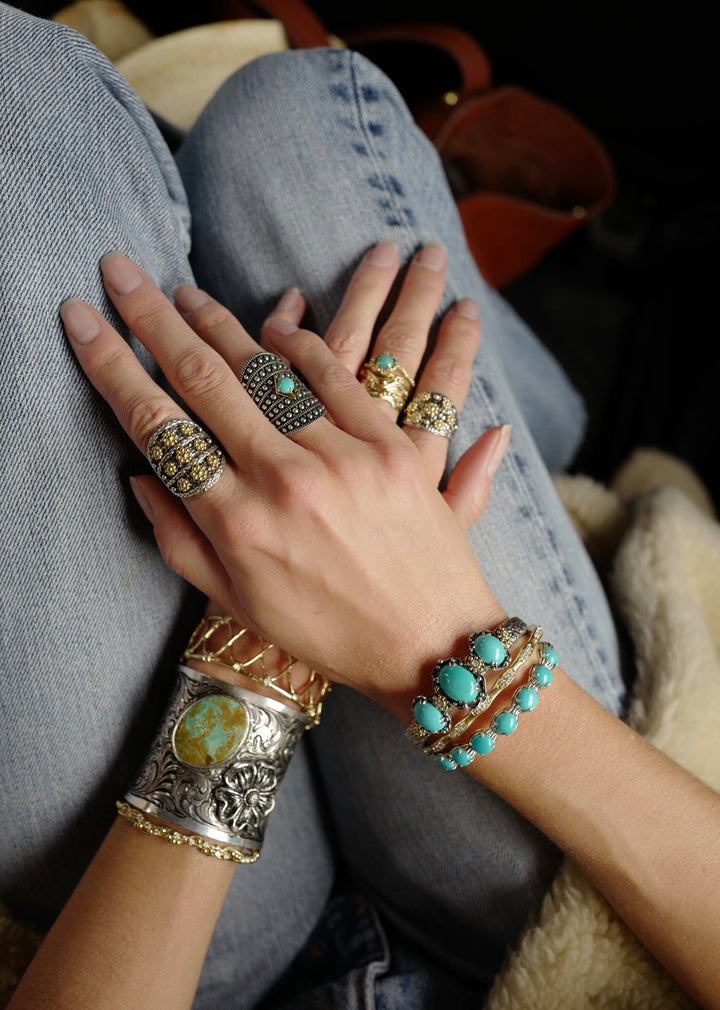 Braided Soleil Cigar Band Jewelry Bayou with Love