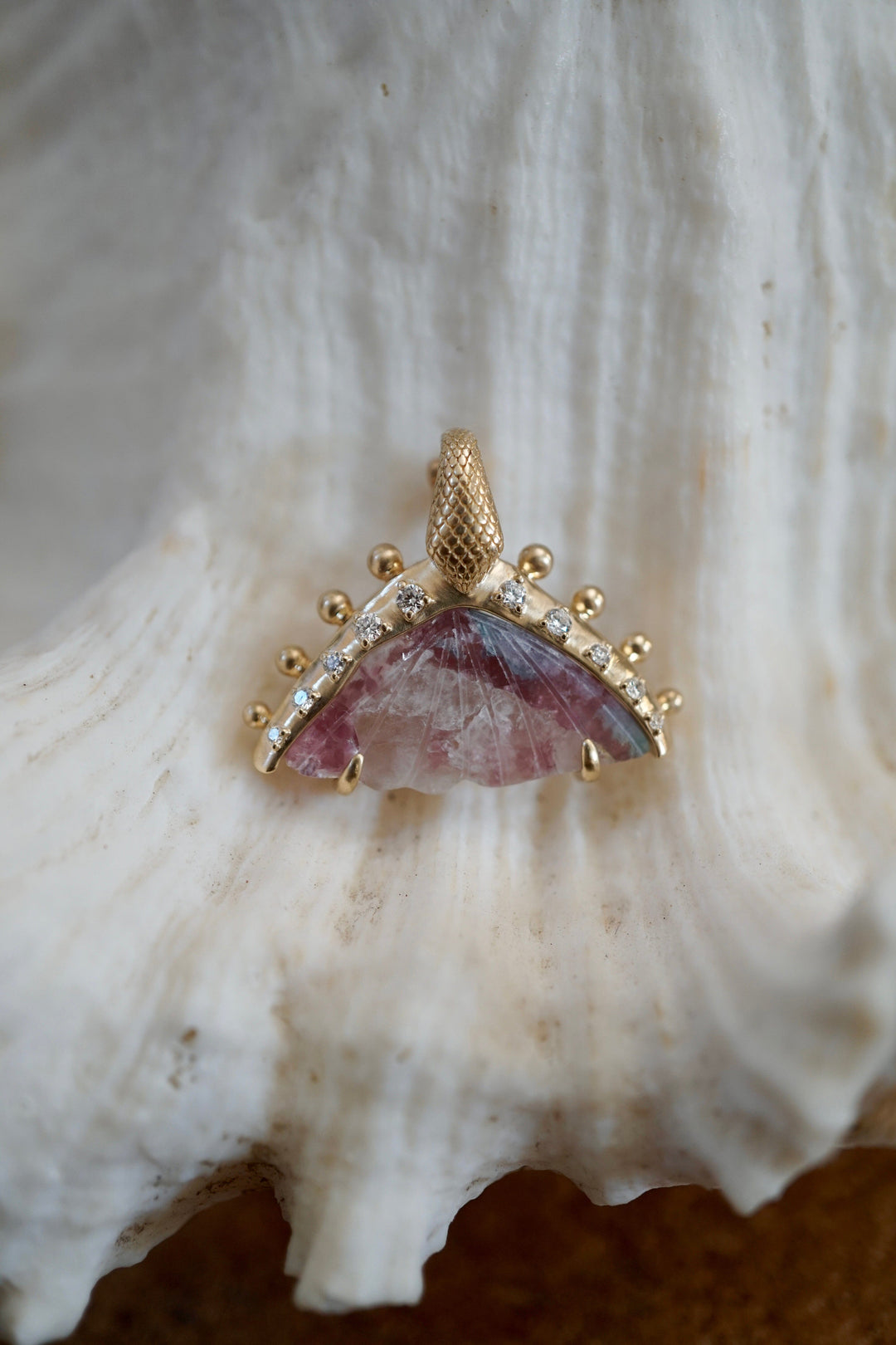 Diamond Soleil Mermaid Tail Bayou with Love Tricolor
