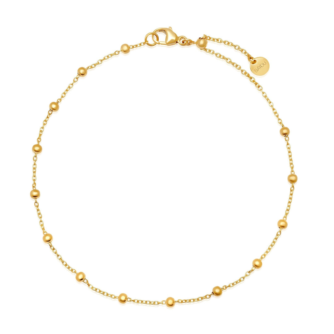 12NEWThe Beaded Solar Anklet Bracelet Anklet bracelet Bayou with Love