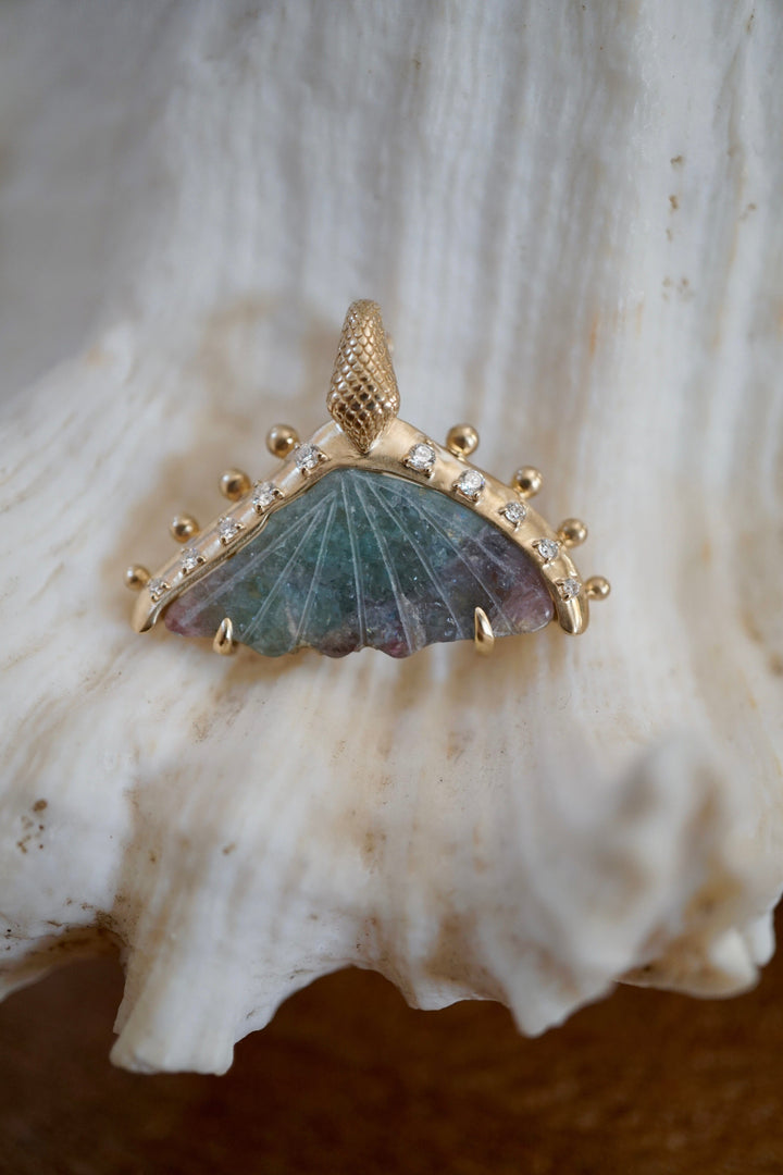 Diamond Soleil Mermaid Tail Bayou with Love Mermaid