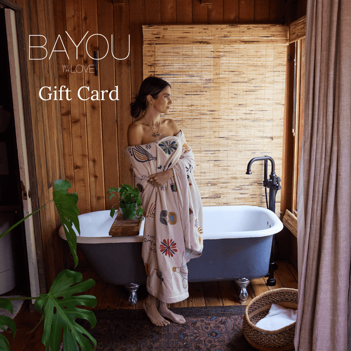 BAYOU WITH LOVE GIFT CARD Gift Card Bayou with Love $10.00