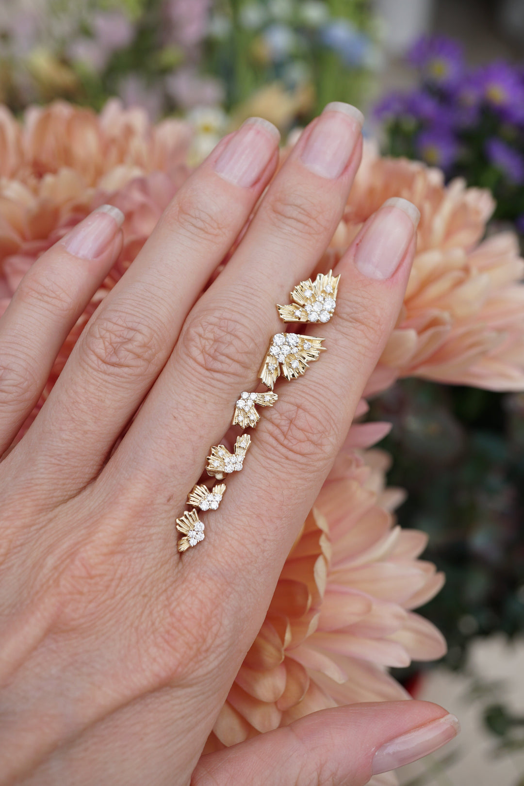 Diamond Butterfly Studs Jewelry Bayou with Love