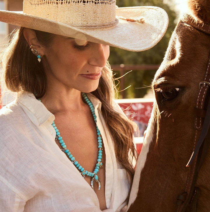 Heritage Squash Blossom Necklace Jewelry Bayou with Love
