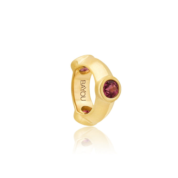 Garnet Mini Birthstone Charm Jewelry Bayou with Love