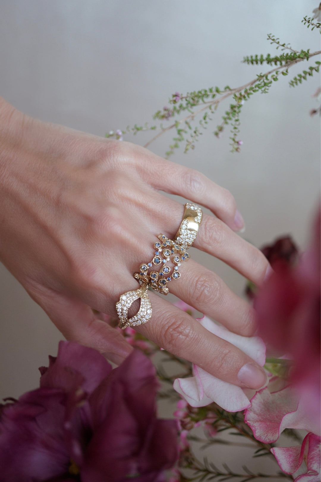Sapphire Cosmos Ring Jewelry Bayou with Love