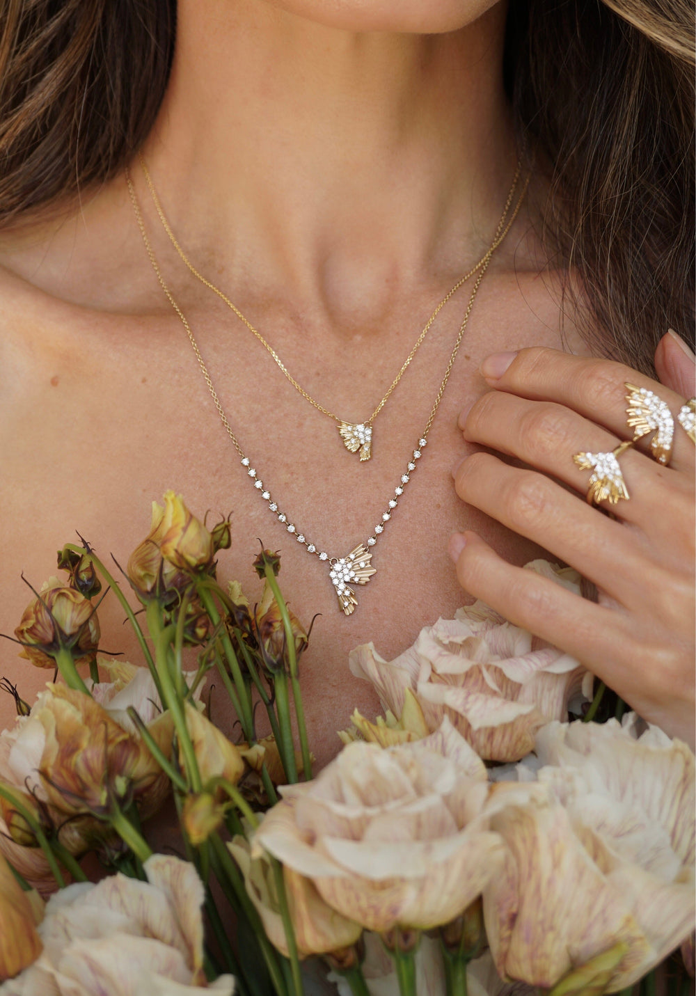 Diamond Butterfly Necklace Jewelry Bayou with Love
