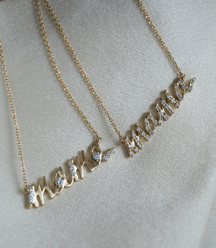 Diamond Mama Necklace Jewelry Bayou with Love