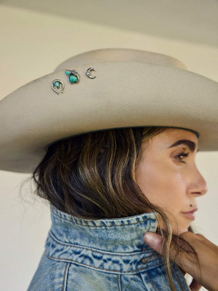 Diamond Naja Hat Pin Jewelry Bayou with Love