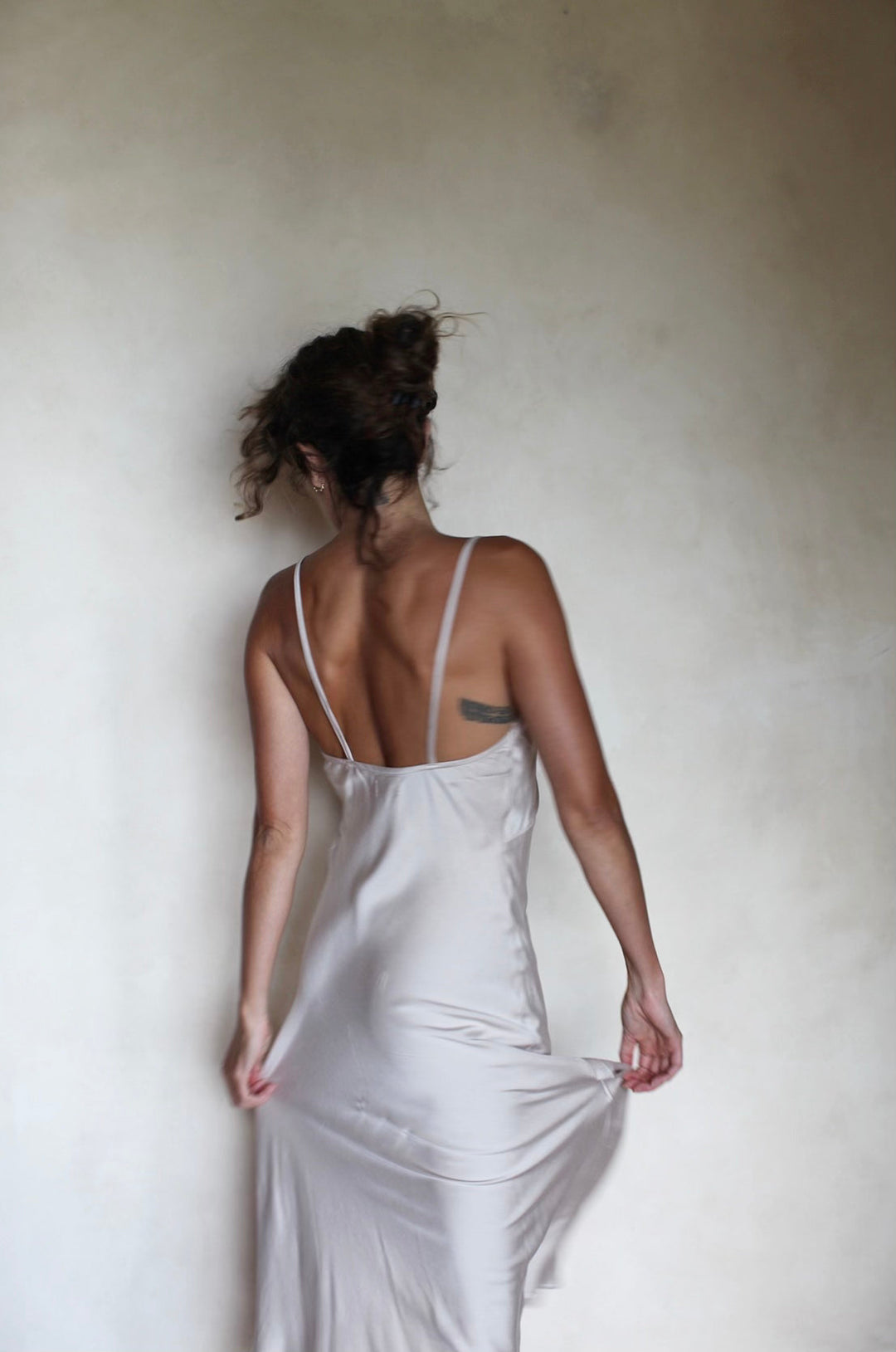 Cream Modal Slip Dress Apparel Bayou with Love