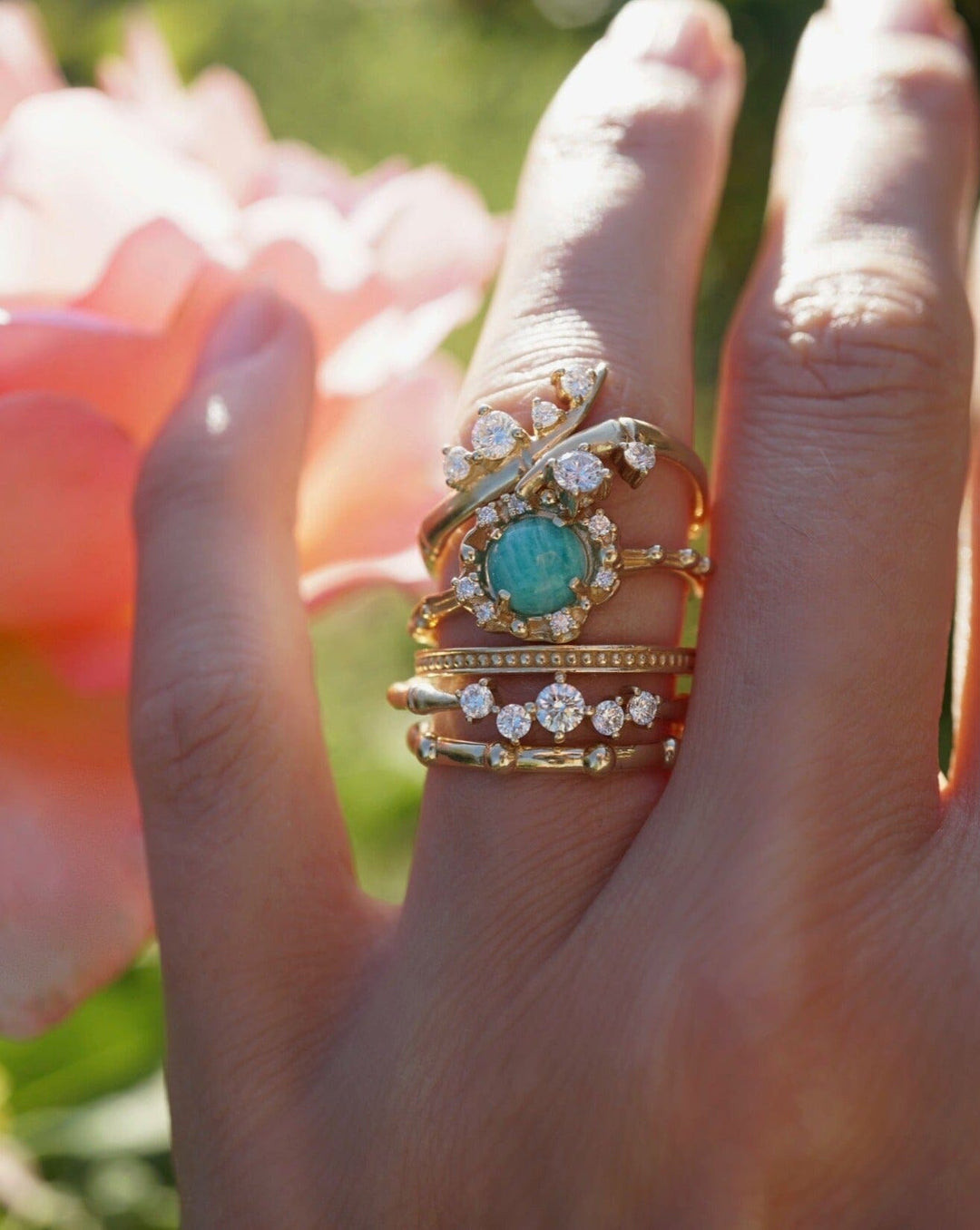 Diamond Constellation Ring Jewelry Bayou with Love
