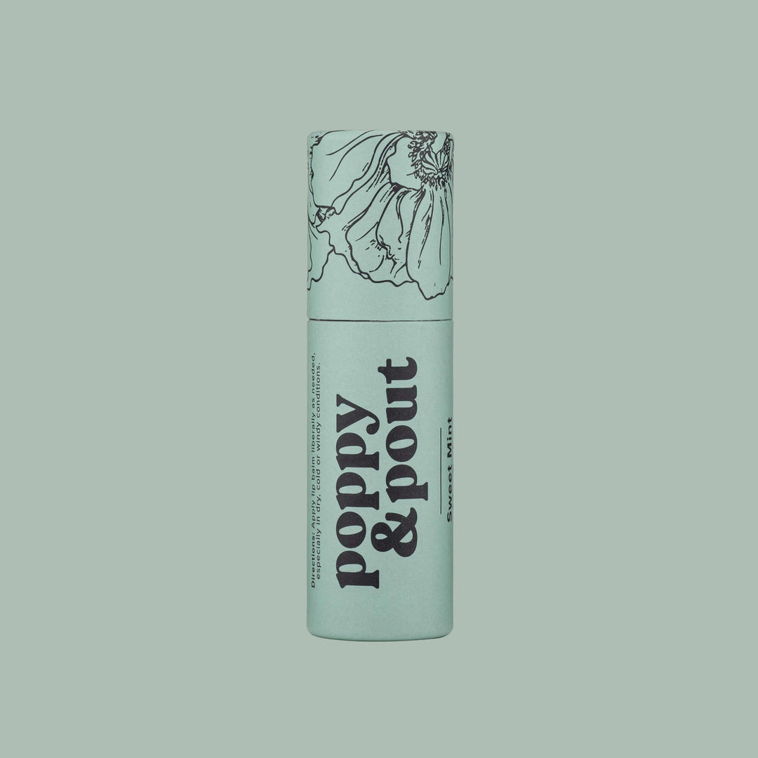Lip Balm Beauty Poppy & Pout Sweet Mint