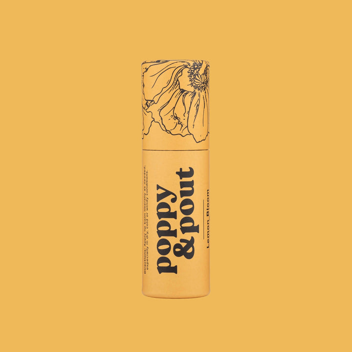Lip Balm Beauty Poppy & Pout Lemon Bloom