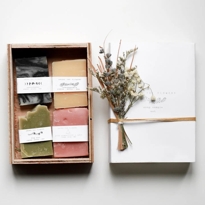 SOAP SAMPLER SET Home Among the Flowers