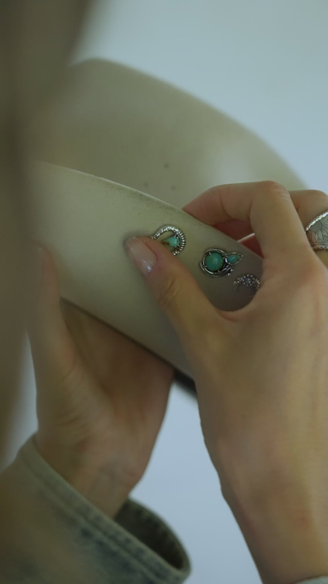 Feather Turquoise Hat Pin