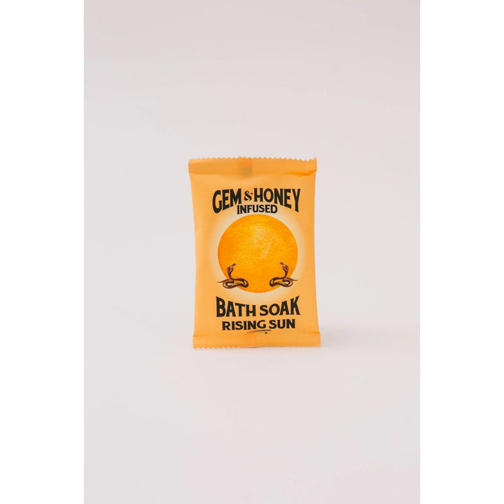 GEM & HONEY INFUSED Bath Salts Beauty Wild Yonder Botanicals