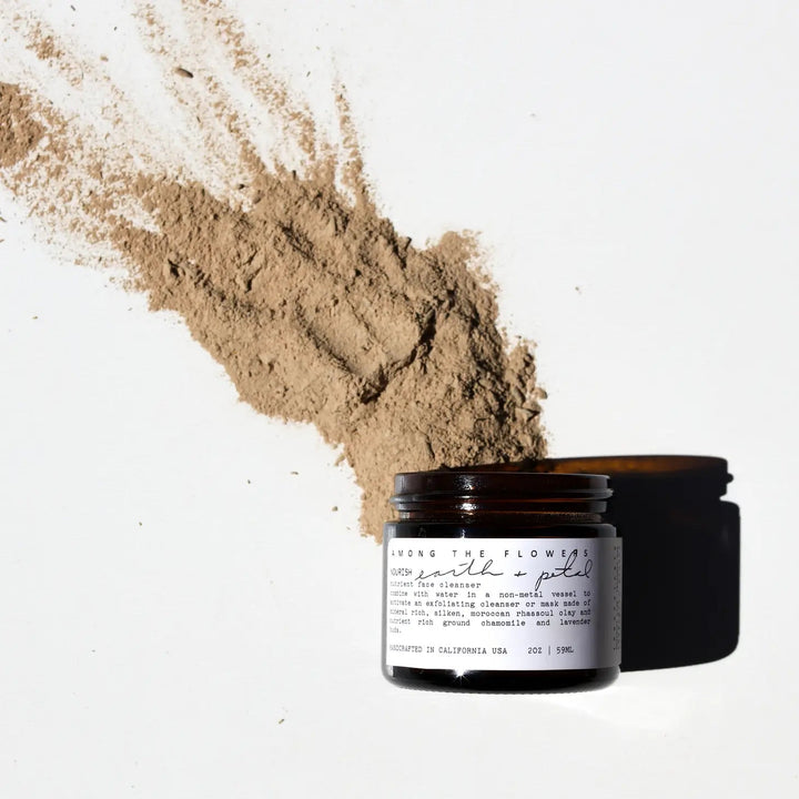 Nourish Earth and Petal Face Cleanser Beauty Among the Flowers