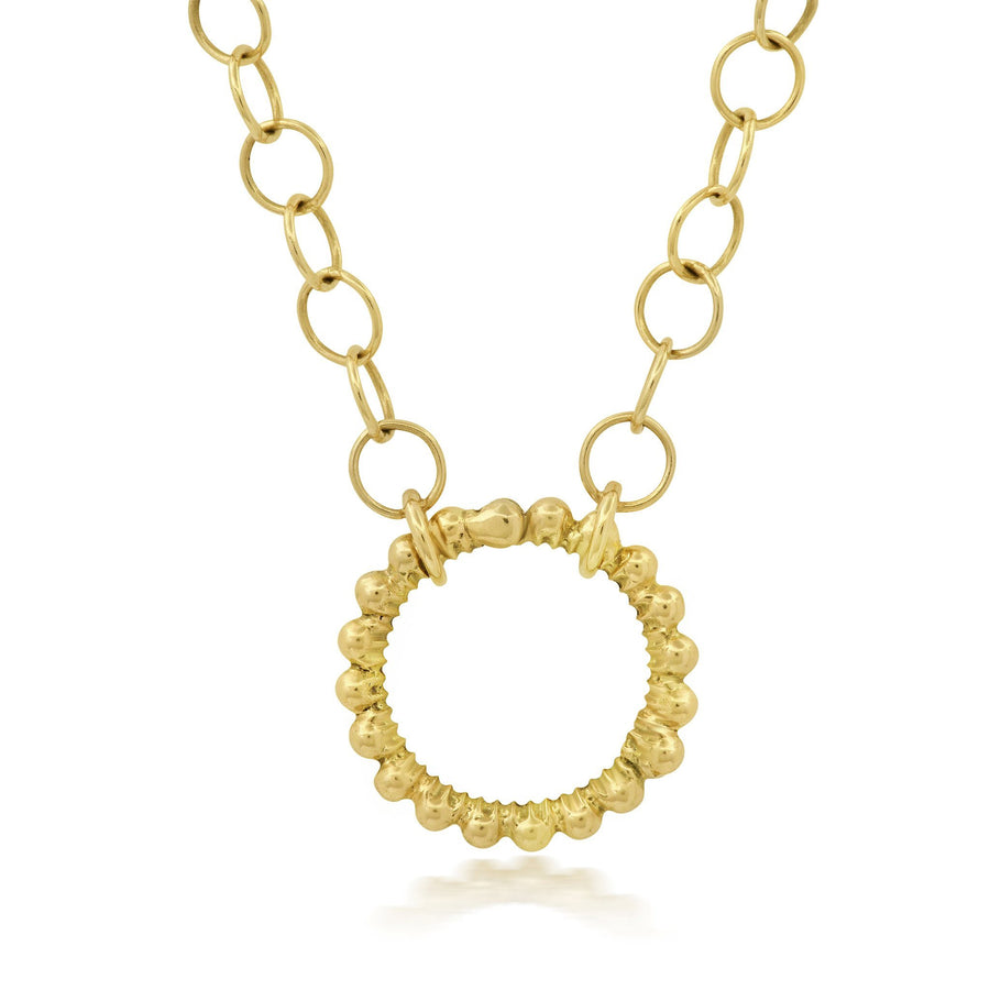 NEW Lg Element Charm Chain Necklace Jewelry Bayou with Love