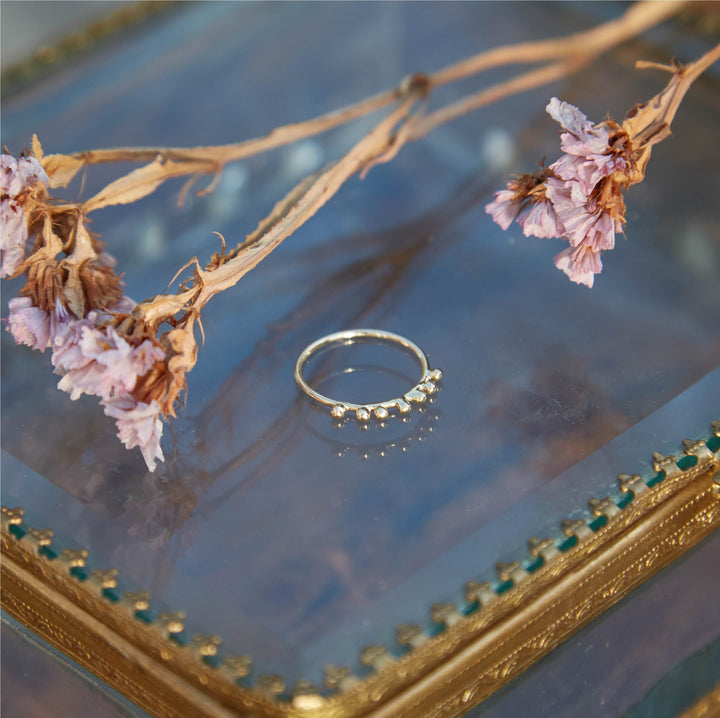 Gold Ball Ring (Bayou With Love x Dell) Jewelry Bayou with Love