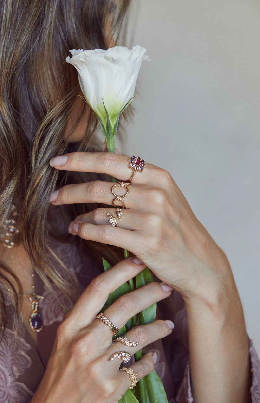 NEW Open Diamond Ring 2 Jewelry Bayou with Love
