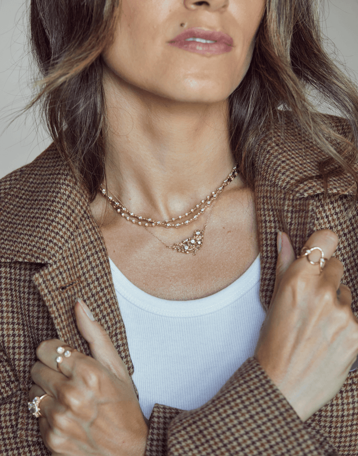 Diamond Constellation Necklace Bayou with Love