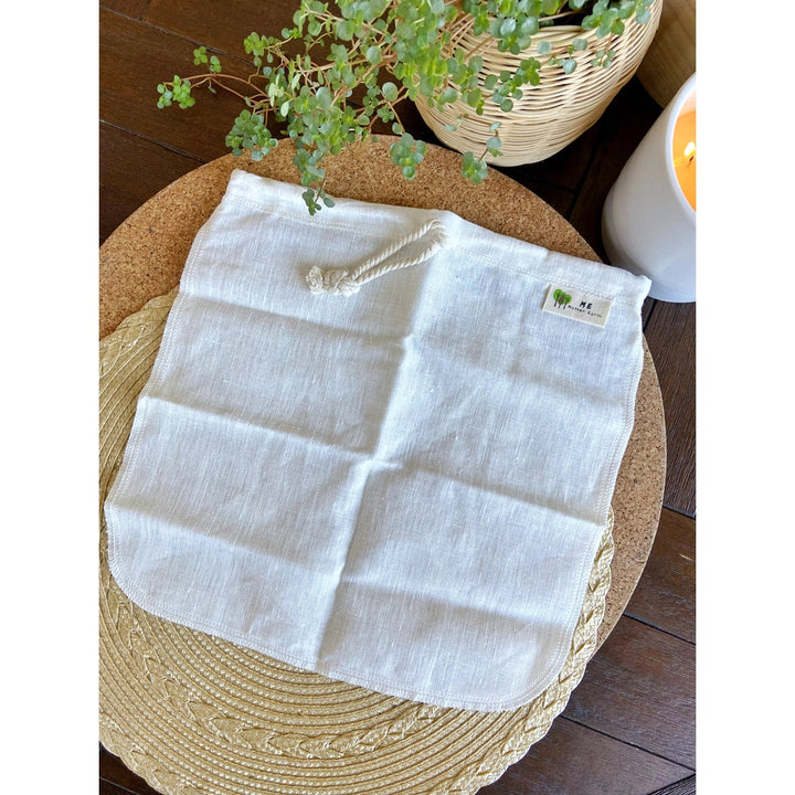 Organic Cotton Nut Milk Bag Home Me Mother Earth