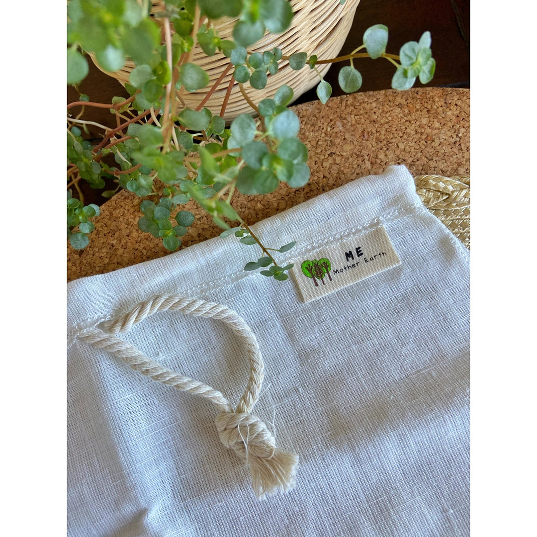 Organic Cotton Nut Milk Bag Home Me Mother Earth