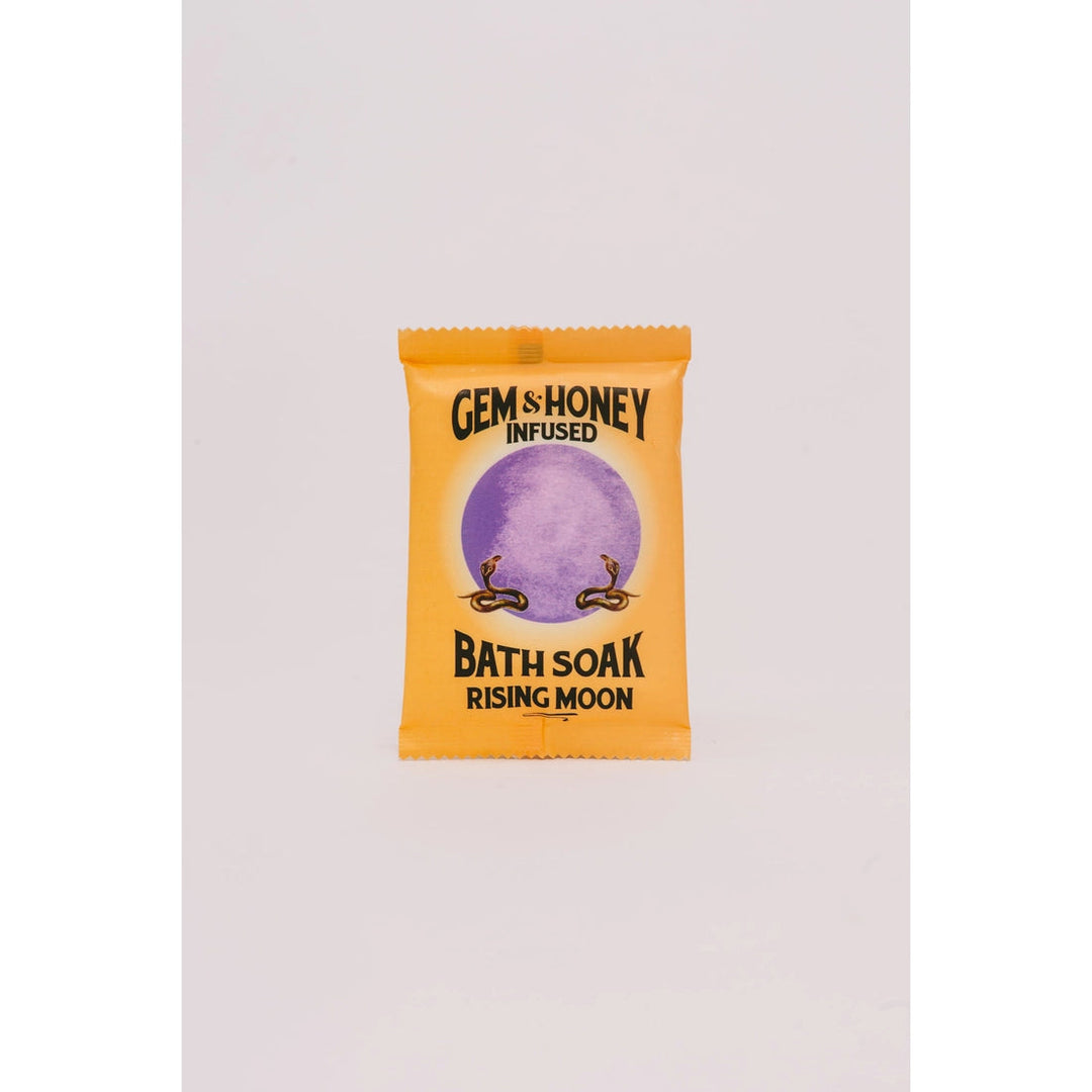 GEM & HONEY INFUSED Bath Salts Beauty Wild Yonder Botanicals