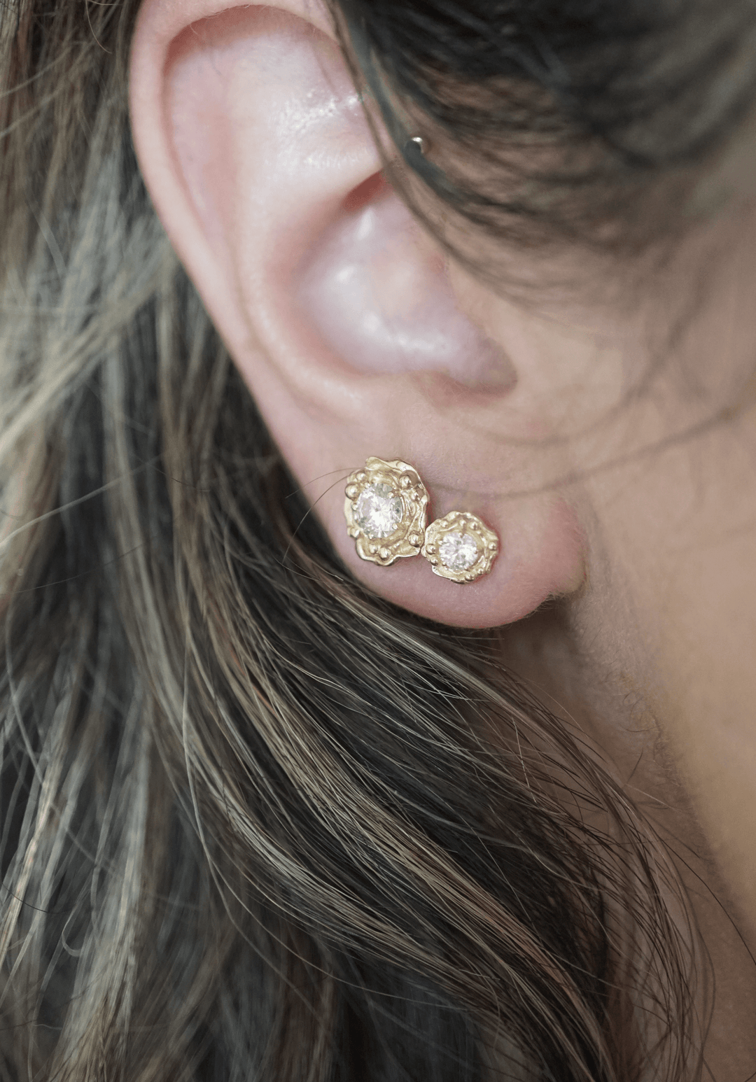 The Mini Winslet Studs Jewelry Bayou with Love