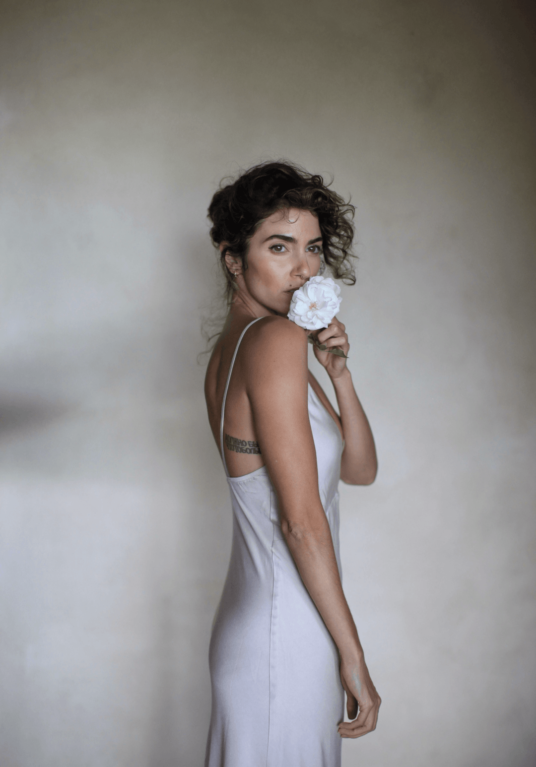 Cream Modal Slip Dress Apparel Bayou with Love