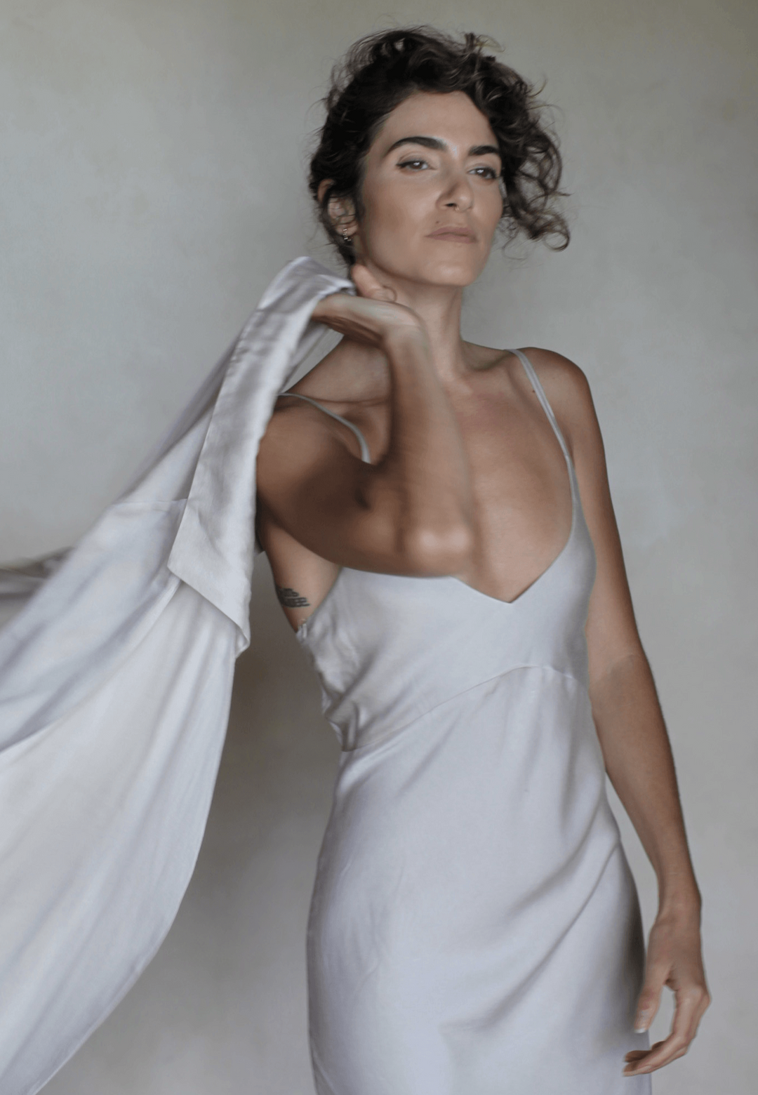 Cream Modal Robe Apparel Bayou with Love