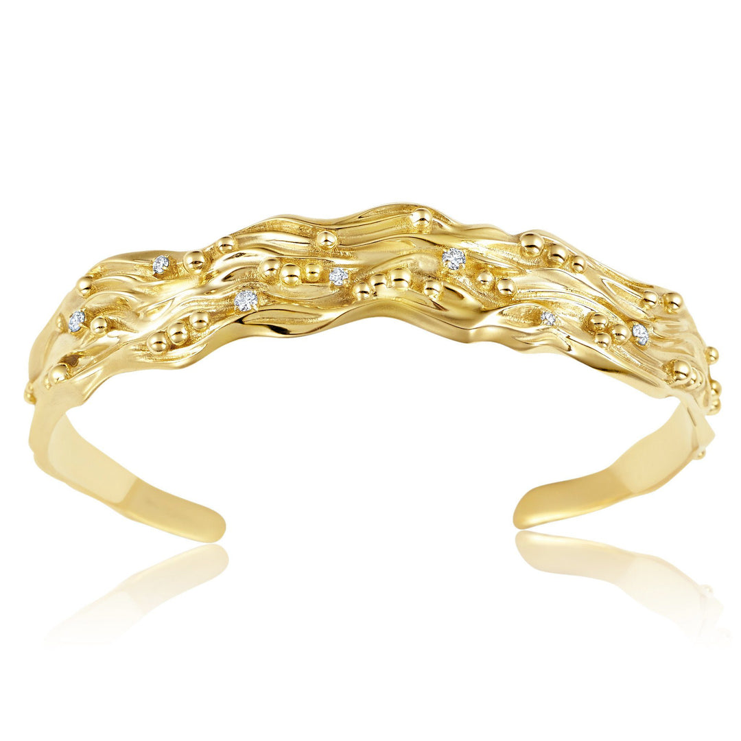 The Large Diamond Rio Cuff Jewelry Bayou with Love