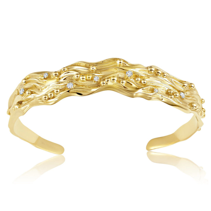 The Large Diamond Rio Cuff Jewelry Bayou with Love
