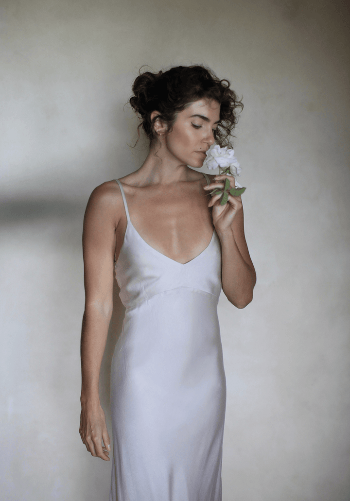 Cream Modal Slip Dress Apparel Bayou with Love