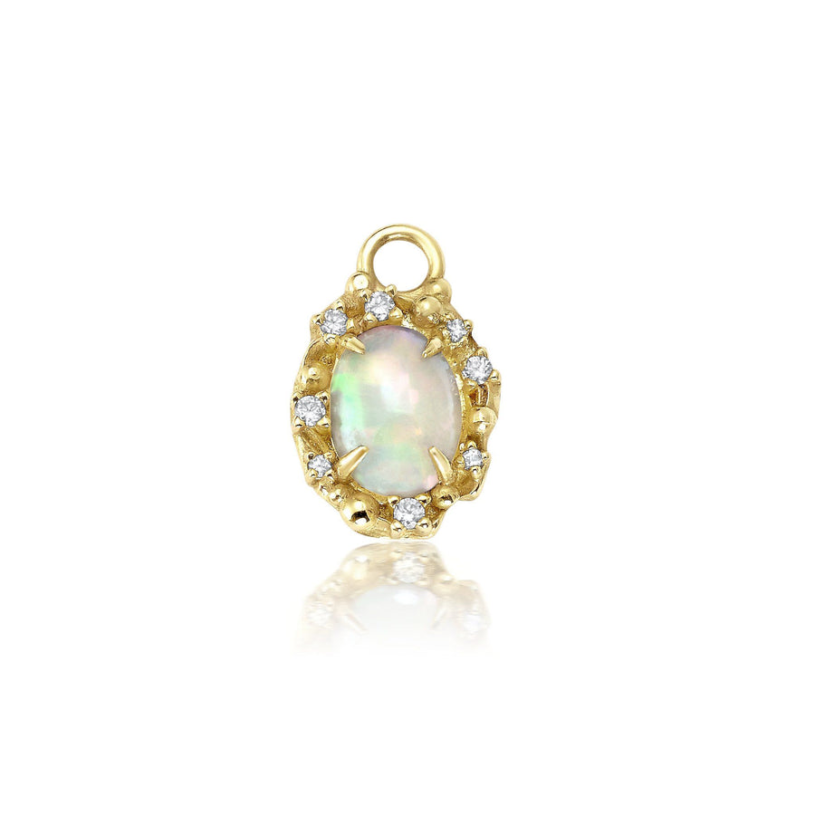 Diamond Opal Charm Bayou with Love